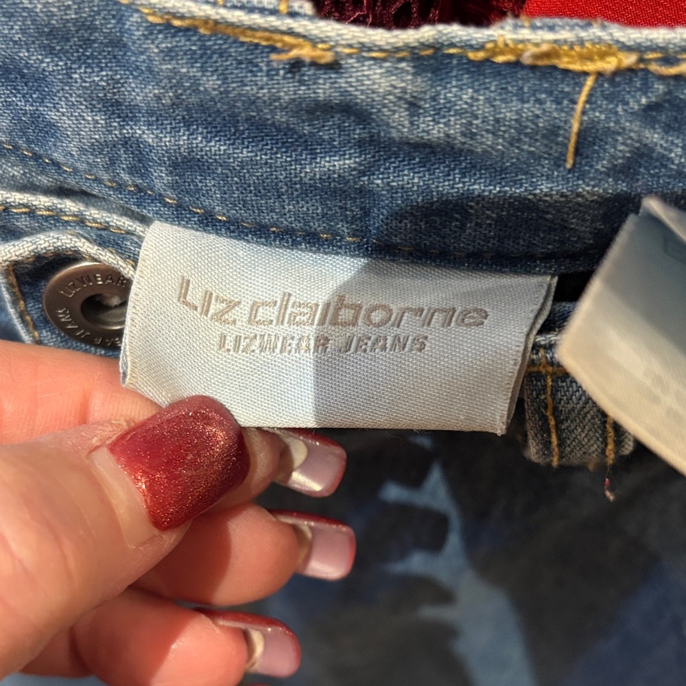 Liz Claiborne Classic Blue Midi Skirt - Picture 6 of 6